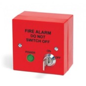 VMIS-R, Secure Mains Isolator Switch for Control Panels - Red