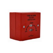 Vimpex, VMIS2S-R, Secure Mains Isolator Switch Red Surface - 8A