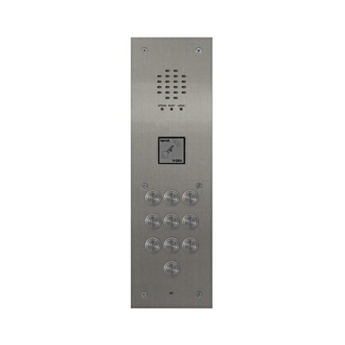VR120/136-10/PR, 10 Button Flush Panel with 136 Amplifier + Prox Cut Out