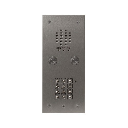Videx, VR120/136-2/CL, 2 Button, 136 Amplifier VR120 Flush Panel with CL