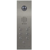 Videx, VR120/136-7/V, 7 Button VR120 Flush Video Panel with 136 amp