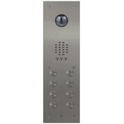 Videx, VR120/136-8/V, 8 Button VR120 Flush Video Panel with 136 amp