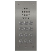 Videx, VR120/138-12, 12 Button Flush 2200 Audio VR Panel with 138 amp
