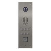 Videx, VR120/138-6/V/PR, 6 Button Flush Video Panel with Prox Cut Out