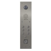 Videx, VR120/138-7/V/PR, 7 Button Flush Video Panel with Prox Cut Out
