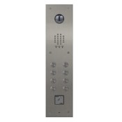 Videx, VR120/138-8/V/PR, 8 Button Flush Video Panel with Prox Cut Out