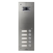 Videx, VR130/IP-5/NP, 5 Button Flush V/R IP Video with Name Plate Window