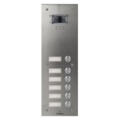 Videx, VR130/IP-6/NP, 6 Button Flush V/R IP Video with Name Plate Window