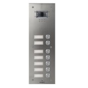 Videx, VR130/IP-7/NP, 7 Button Flush V/R IP Video with Name Plate Window