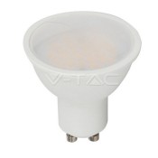 VT-205, 5W GU10 Smooth Plastic Spotlight with Samsung Chip - 110`D 3000K