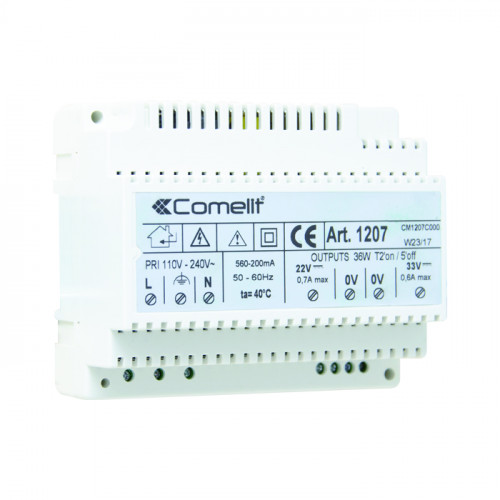 COMELIT (1207), POWER SUPPLY FOR SIMPLEBUS KIT - IKALL