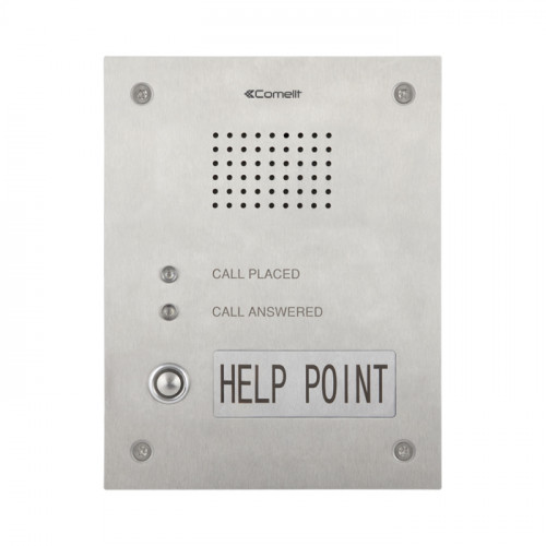 COMELIT (3460HA), AUDIO HELP POINT PUSHBUTTON ENTRANCE PANEL. VIP SYSTEM