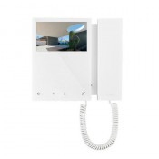 COMELIT (6701W), MINI MONITOR WITH HANDSET, WHITE. SBTOP SYSTEM