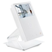 COMELIT (6732V), DESK BASE FOR HANDS-FREE MINI VIP MONITOR