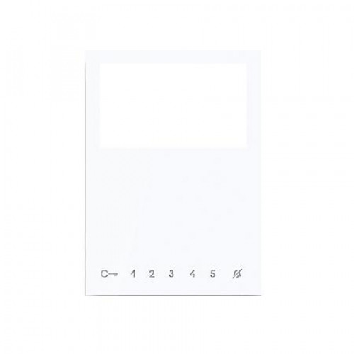 COMELIT 6734W, ADD. BUTTONS KIT HANDS-FREE MINI MONITOR, WHITE