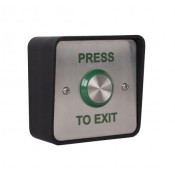 WP-EBSS25/PTE, Weather Proof 25mm IP65 Stainless Steel Button