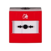 WRP2-R-01, Waterproof Reset Call Point - EURO FLAME LEGEND (Red)