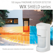 Optex (WXS-AM) 12m (40ft) Outdoor Detector, 180 Degree coverage with anti-masking