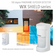 Optex (WXS-RAM) Wireless 12m (40ft) Outdoor Detector, 180 Degree coverage with anti-masking