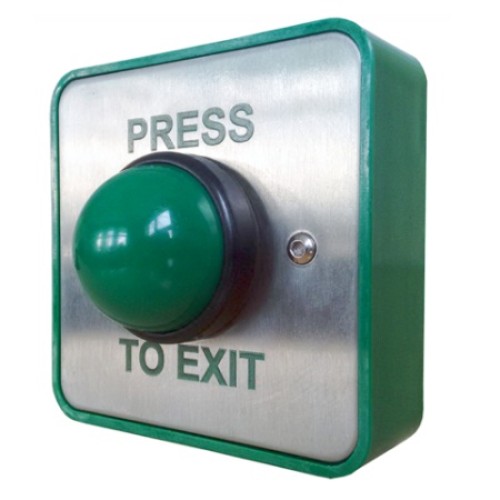 CQR, XB/GD01P/DR, Green Dome Exit Button 01P/DR