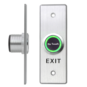 CQR XB/NT40/ALI, Architrave Aluminium Touchless Sensor Exit Button