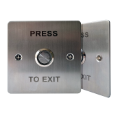 CQR (XB/SIL/PTE) Stainless Illuminated button