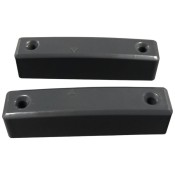 YEND24GY-7016, ANTHRACITE GRAPHITE GREY RAL7016 Grade 2 Contact, Small with Selectable Resistors