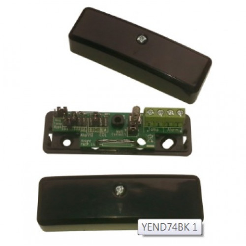 Knight Plastics, YEND74BK, Large with Selectable Resistors - Black (G3)