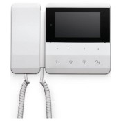 PLEATS (Z4000) Indoor Video Door Phone with Handset - White