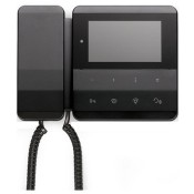 PLEATS (Z4000.40) Indoor Video Door Phone with Handset - Black