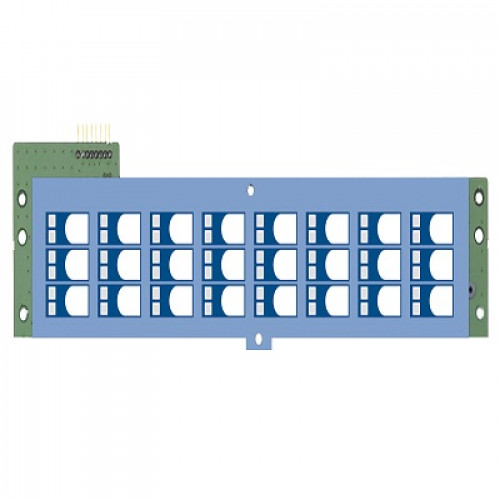 ZP2-ZI-24-S, 24 zone Addressable Fire Panel Component-LED Indicator