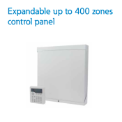 Eaton (i-onG3LM-KPZ) 400 zone expandable wired Panel Large Metal with keypad