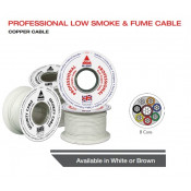 CQR 8 Core White Cable LSF Type 2 - 100m Reel (CAB8/WH/LSF/100)