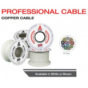 CQR 12 Core White Professional Cable Type 2 - 100m Reel (CAB12/WH/100/PR)