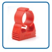 Honeywell (redCLIP) Pipe Clip - RED