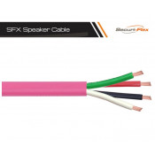 SFX 100m, 4 Core, 30/0.25 BC Pink LSZH Speaker Cable (SFX/SPK-PRO4C)